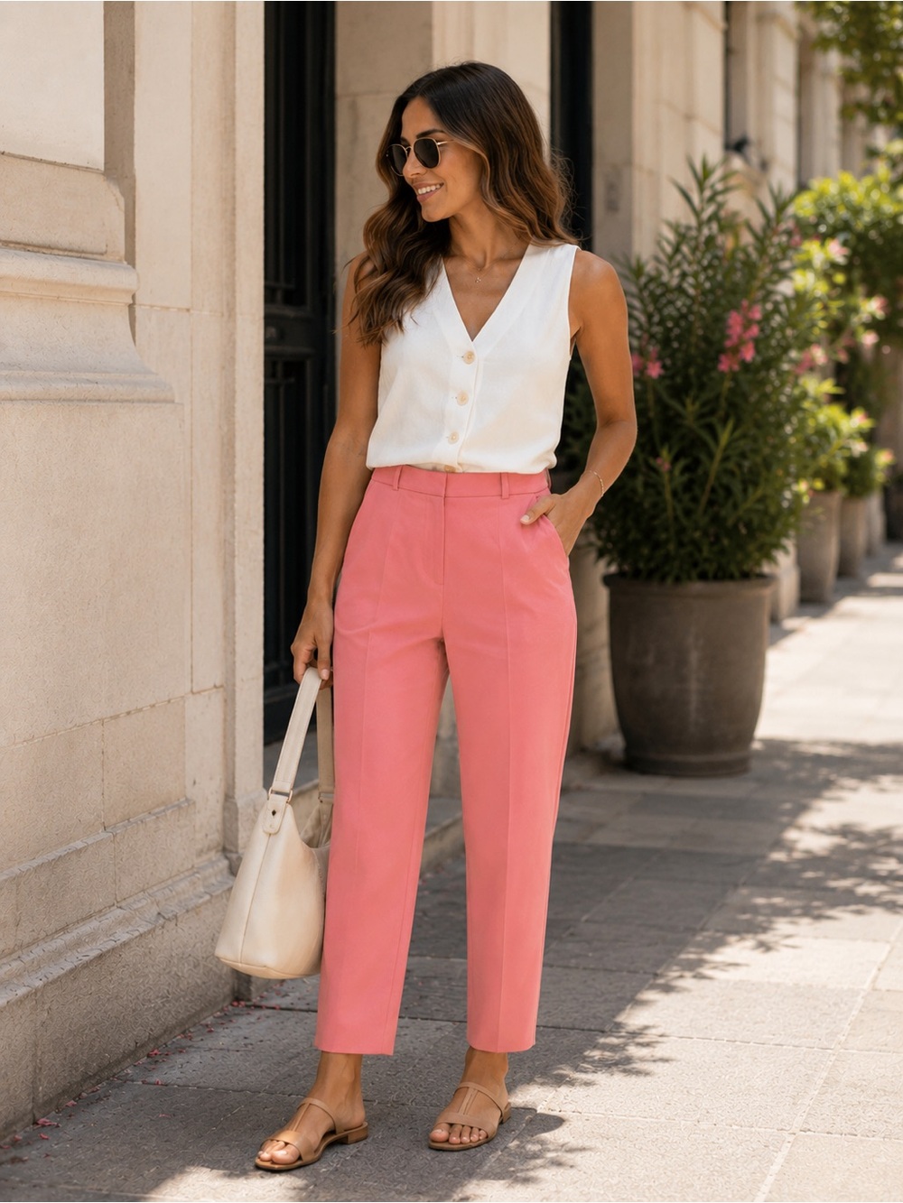 Zara Pink Trousers‎